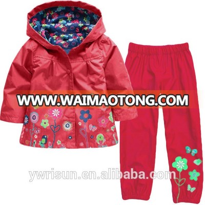 Latest Wholesale Children Custom Jacket With Long Pants For 2-6 Years