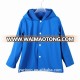 PUKR17007 High Quality Jacket Children PU Waterproof Windbreaker For 2-10 Year